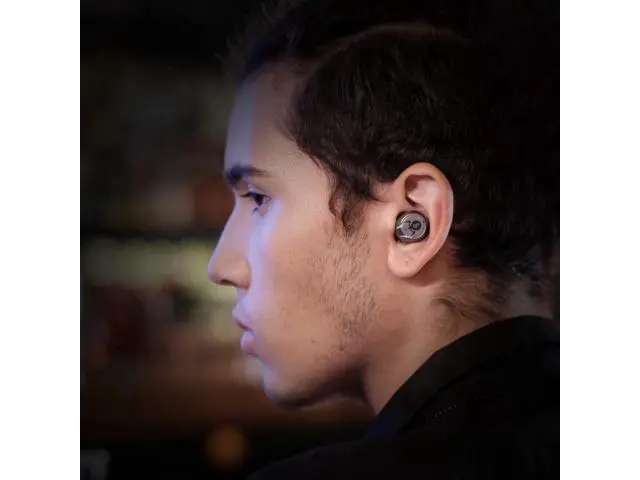Alt view image 6 of 7 - Gravastar Sirius Pro Wireless Earbuds, Bluetooth TWS Earbuds with 16 Hours Playtime, Deep Bass 3D Stereo, Headphones for iPhone/Android(Space Gray)