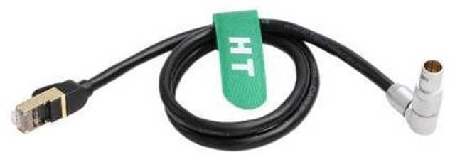 Alt view image 4 of 5 - HangTon Teradek COLR Ethernet to Alexa SXT Mini Camera Cable RJ45 Cat7 to 10 Pin Right Angle for ARRI 60cm