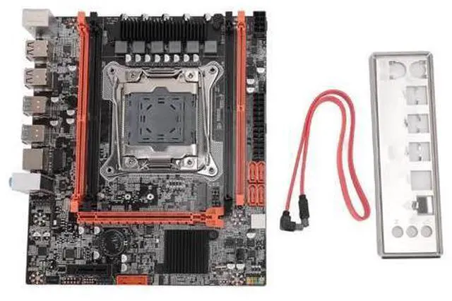 Main image of X99 Motherboard, LGA 2011-3 4 Channel DDR4 PCIe X16, SATA3.0, NVME M.2 Port, USB3.0/2.0 Interface Computer Motherboard
