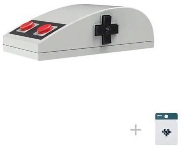 Alt view image 2 of 5 - 8Bitdo N30 2.4g Wireless Retro Mouse with USB Nano Receiver, 3D Touch Panel & Side Buttons for PC Windows and MacOS - NES Style