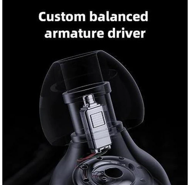 Alt view image 5 of 5 - FiiO FH11 HiFi 1DD+1BA Hybrid Driver in-Ear IEM Earphone with Detachable 0.78 2Pin Cable HiFi Stereo Wired Earbuds for Musician/Audiophile