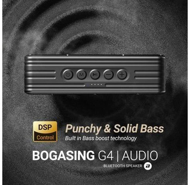 Alt view image 3 of 7 - BOGASING G4 Bluetooth Speaker, Portable Wireless Speakers, 50W Stunning & Balanced Sound with Rich Bass, 24H Playtime, IPX7 Waterproof, Bluetooth 5.3, EQ, TWS, TF-Card, AUX, USB, for Outdoor Home