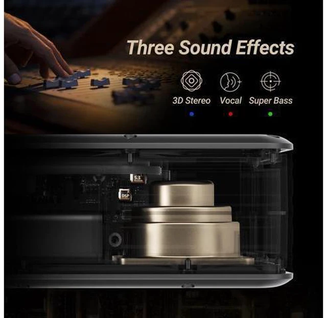 Alt view image 6 of 7 - BOGASING G4 Bluetooth Speaker, Portable Wireless Speakers, 50W Stunning & Balanced Sound with Rich Bass, 24H Playtime, IPX7 Waterproof, Bluetooth 5.3, EQ, TWS, TF-Card, AUX, USB, for Outdoor Home