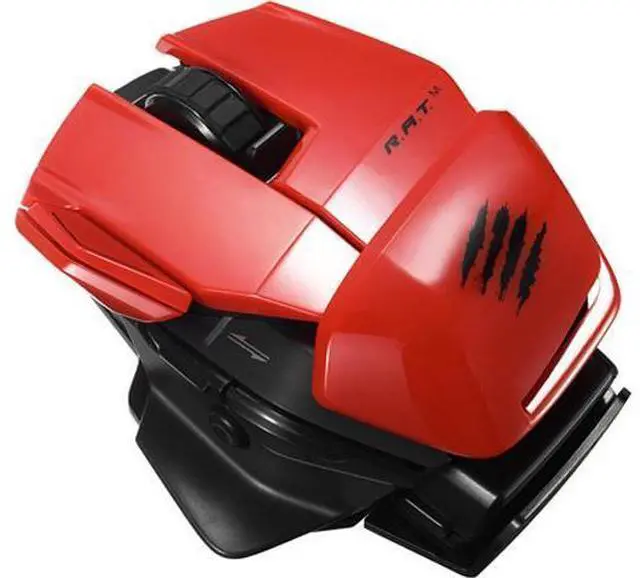 Main image of Mad Catz Office R.A.T. M MCB437170013/04/1 Red 1 x Wheel Bluetooth Wireless Optical Mobile Mouse for PC and Android