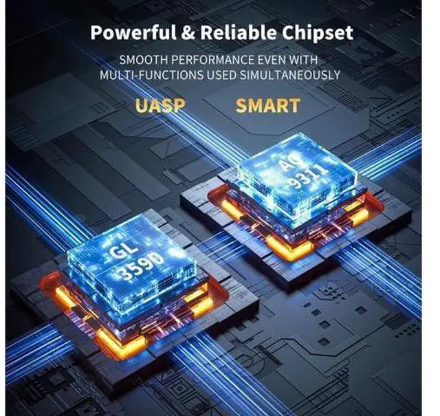 Alt view image 6 of 7 - USB C Hub 3 USB 3.2 Gen 2 Ports with 10Gbps 4K@60Hz HDMI 100W Power Delivery 3 USB-A 3.0 Ports USB C Splitter Multiport Adapter Extender for MacBook Pro/Air iPad Pro Mac mini and More
