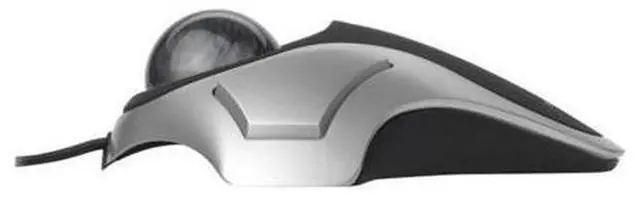 Alt view image 5 of 6 - Kensington Optical Orbit Trackball Mouse, Two-Button, Black/Silver 2 pack