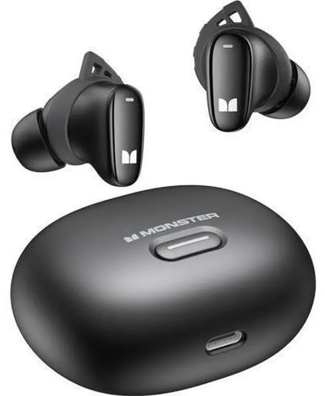 Main image of N-Lite 206 Bluetooth Wireless Earbuds in Ear Headphones Bluetooth 5.4 Ear Buds Built-in Mic Comfortable Fit Touch Control Type-C Fast Charging IPX6 Waterproof 25H Playtime Black