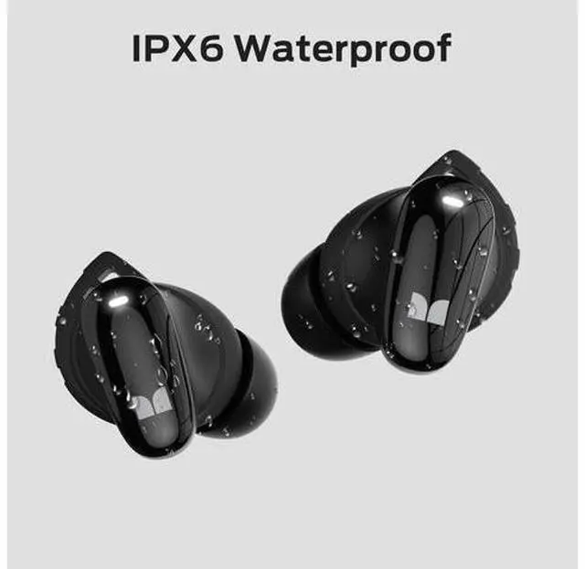Alt view image 6 of 7 - N-Lite 206 Bluetooth Wireless Earbuds in Ear Headphones Bluetooth 5.4 Ear Buds Built-in Mic Comfortable Fit Touch Control Type-C Fast Charging IPX6 Waterproof 25H Playtime Black