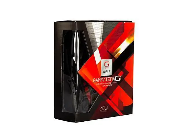 Alt view image 5 of 7 - Edifier Gammatera G2 Gaming Headset - Hi-fi Professional Gaming Headphones with Mic - Black
