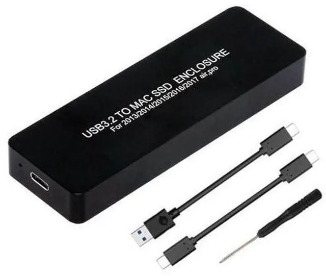 Main image of chenyang 12+16Pin MAC SSD to USB 3.2 Gen 2x2 20Gbps Mobile HDD Case Enclosure Adapter for MAC Air Pro 2013 2014 2015 2016 SSD