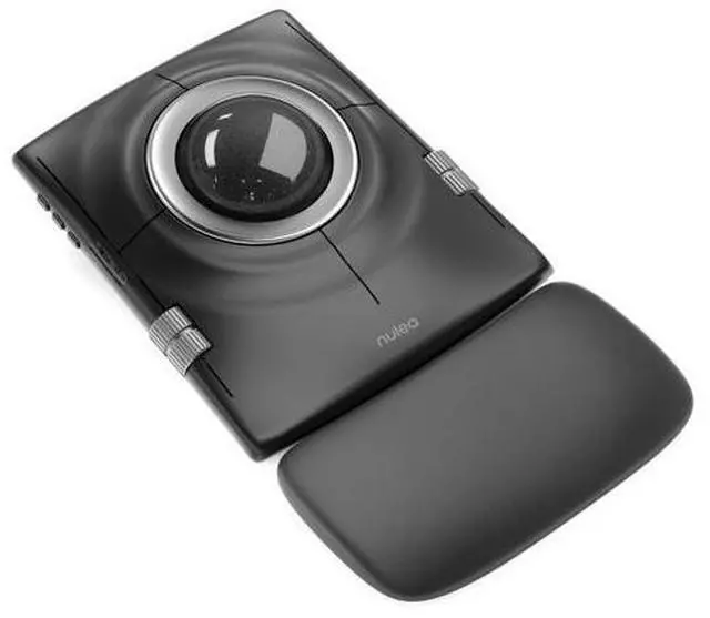 Main image of Nulea M512 Wireless Trackball Mouse, Ergonomic 55mm Trackball, Adjustable DPI for Precise Control, Left or Right Hand Compatible, Rechargeable, Multi-Device Bluetooth & 2.4GHz for PC, LaptopBlack