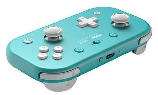 Alt view image 2 of 7 - 8Bitdo Lite 2 Bluetooth Gamepad for Switch, Switch Lite, Android and Raspberry Pi (Turquoise)