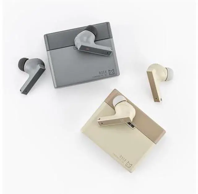 Alt view image 2 of 7 - Moondrop MOCA True Wireless Headphone TWS BT 5.4 Wireless Charging in-Ear Earphone (Gray)