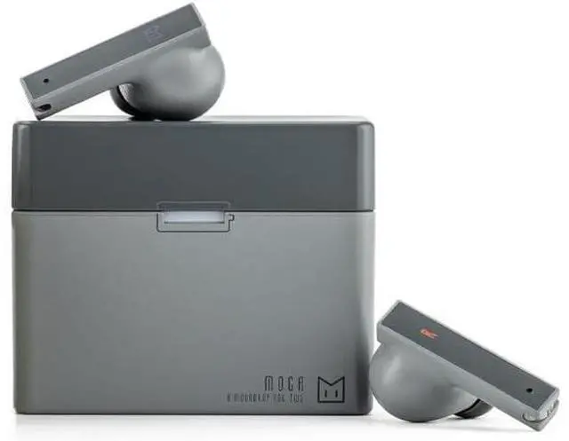 Main image of Moondrop MOCA True Wireless Headphone TWS BT 5.4 Wireless Charging in-Ear Earphone (Gray)