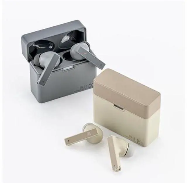 Alt view image 3 of 7 - Moondrop MOCA True Wireless Headphone TWS BT 5.4 Wireless Charging in-Ear Earphone (Gray)