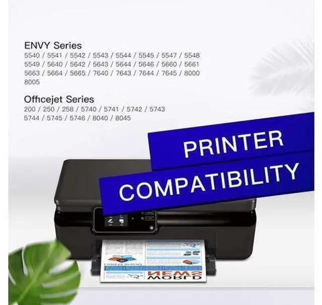 Alt view image 2 of 7 - GPC Image Remanufactured Ink Cartridge Replacement 62XL 62 XL Compatible for Envy 5540 7645 5642 5542 5643 5640 7644 7643 OfficeJet 5740 200 5745 5741 Printer Tray (1 Black 1 Tri-Color)