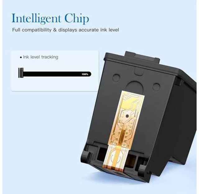 Alt view image 5 of 6 - Valuetoner Remanufactured 62XL Black Ink Cartridge Combo Pack Replacement 62XL 62 XL High Yield for Envy 5540 5640 5660 7644 7645 OfficeJet 5740 8040 OfficeJet 250 200 Series Printer (2 Black)