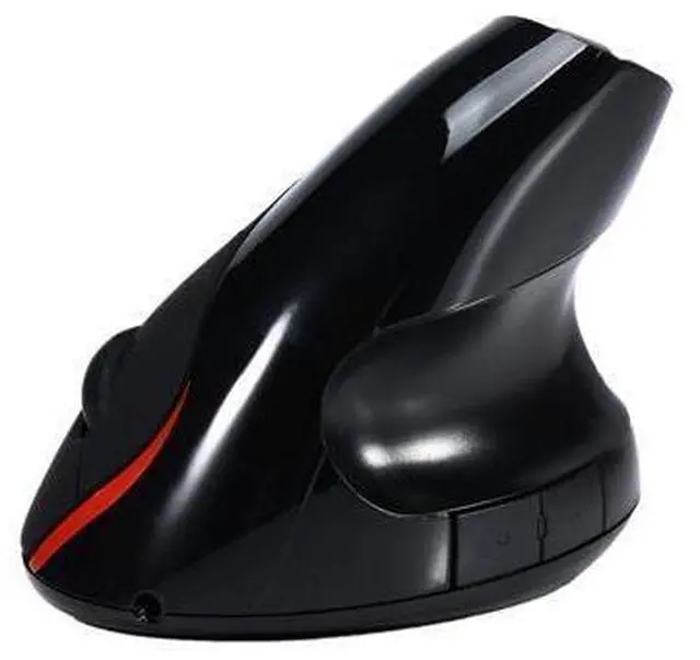 Alt view image 2 of 7 - Wireless Mouse 2.4GHz Gaming Mouse Rechargeable Ergonomic Design Health Vertical Mouse 2400 DPI JOY Wrist Pain USB Mice for Laptop PC Black
