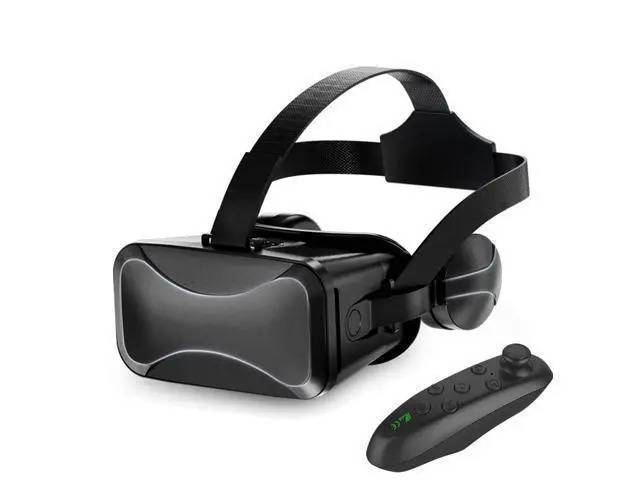 Alt view image 2 of 7 - SOEWIOU VR Headset with Remote, Immersive VR Goggles for Kids, 3D Virtual Reality Goggles Glasses for Kids and Adults for 3D Game and Videos