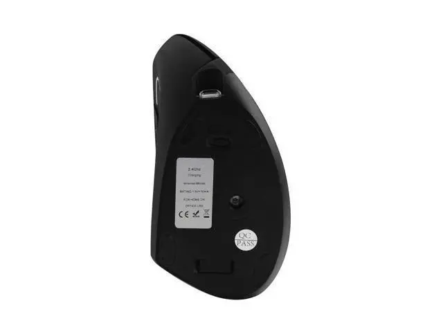 Alt view image 5 of 6 - 2.4G Wireless Vertical Mouse Ergonomic Left Hand Mouse USB Optical Computer Mause Rechargeable Mice with Mouse Pad For PC Laptop