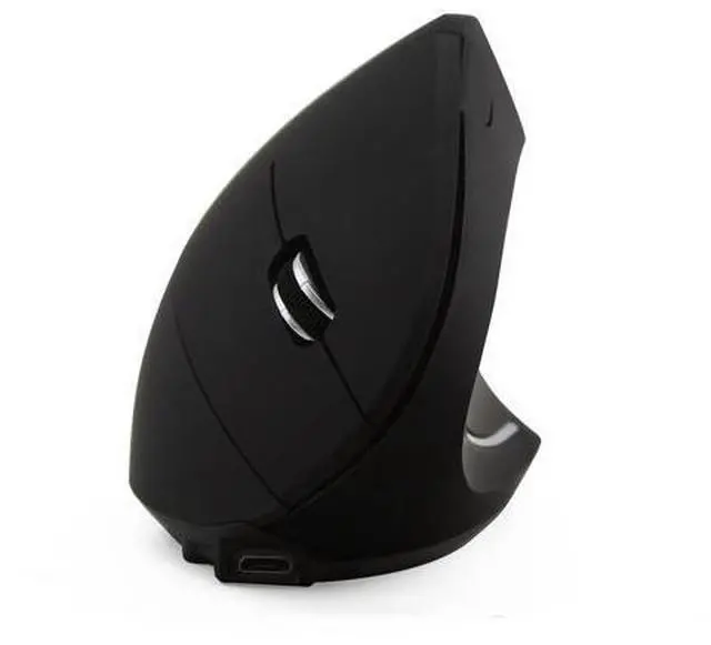 Alt view image 4 of 6 - CHYI Wireless Vertical Mouse Rechargeable Ergonomic Gaming Mice 1600DPI USB Optical 5D Mause With Mouse Pad For Computer Laptop