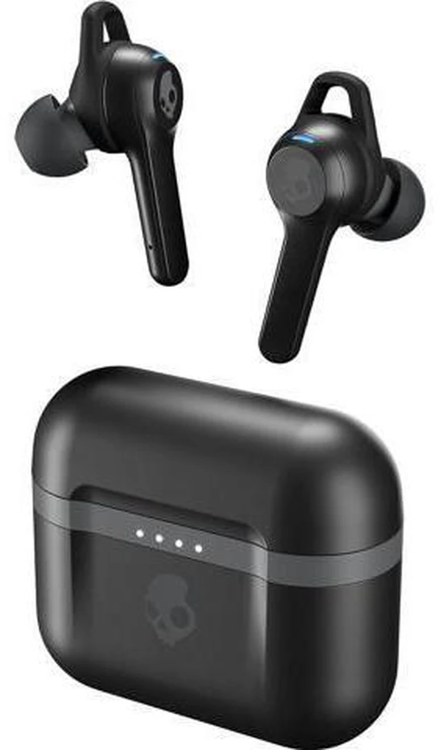 Main image of Indy Evo in-Ear Wireless Earbuds 30 Hr Battery Microphone Works with iPhone Android and Bluetooth Devices - Black