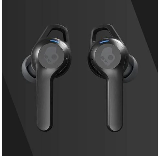 Alt view image 2 of 7 - Indy Evo in-Ear Wireless Earbuds 30 Hr Battery Microphone Works with iPhone Android and Bluetooth Devices - Black
