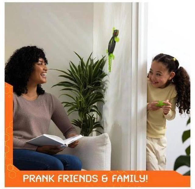 Alt view image 5 of 7 - _Mega Brand Wall Crawler Gecko, Rechargeable Remote Control Robot Kids Toys, Climbs up Walls for Prank Toys & Games, RC Robot Toys for Boys & Girls Ages 4 & Up