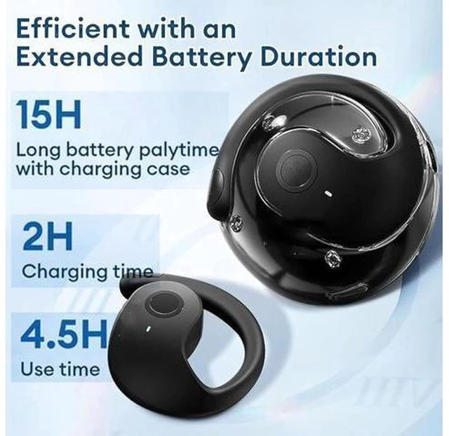 Alt view image 7 of 7 - Hy-T26 Pro Wireless Bluetooth Translation Earbuds, 2024 New Hy-T26 Pro Language Translator with 75 Languages Supported, Language Translator Earbuds Real Time Translation Earbuds (Beige+Purple)