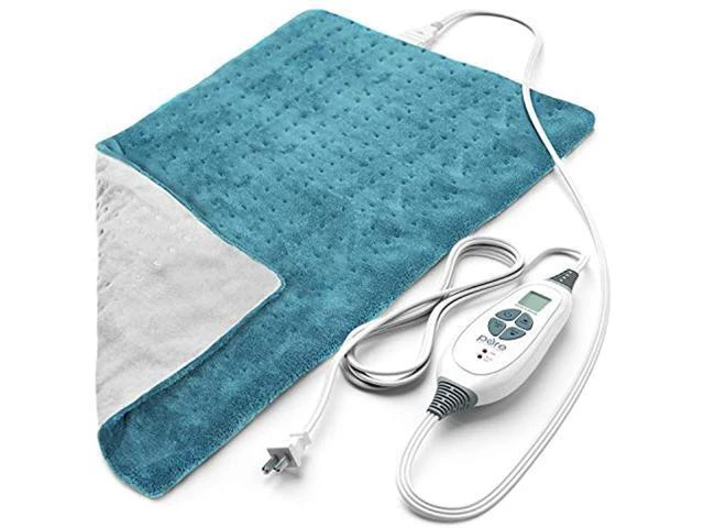 Alt view image 3 of 7 - Pure Enrichment PEHPAD24B PureRelief XL - King Size Heating Pad - Blue