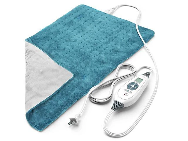 Alt view image 2 of 7 - Pure Enrichment PEHPAD24B PureRelief XL - King Size Heating Pad - Blue