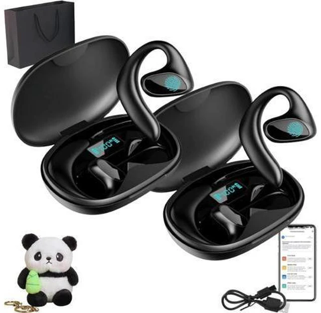 Main image of Ailymur V2 Translator Earbuds, Ailymur V2 Language Translator Earbuds, 144 Languages & Accents Two-Way Translator Pods Real Time, Ai Translation Earbuds Real Time, High Accuracy Online Translation