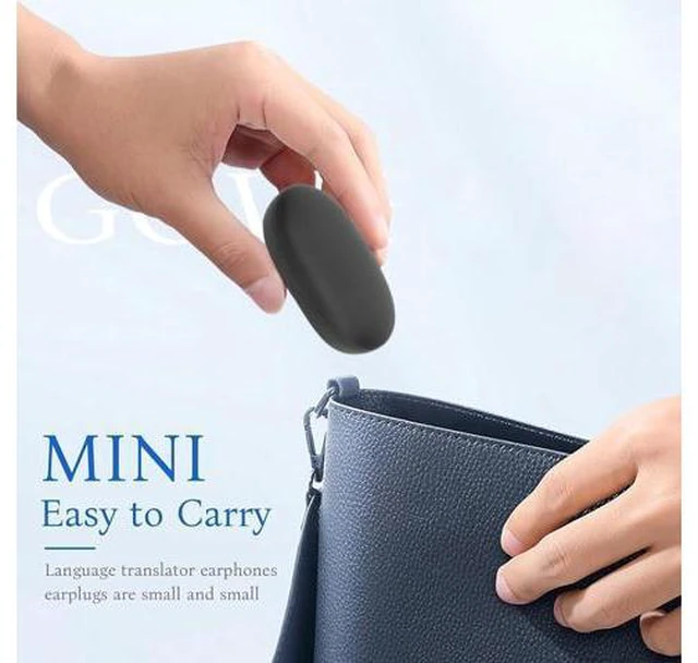 Alt view image 7 of 7 - Ailymur V2 Translator Earbuds, Ailymur V2 Language Translator Earbuds, 144 Languages & Accents Two-Way Translator Pods Real Time, Ai Translation Earbuds Real Time, High Accuracy Online Translation