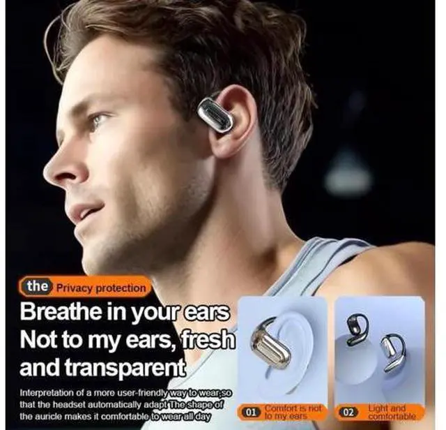 Alt view image 4 of 7 - Viora Ai Translator Earbuds, Viora Auriculares Traductores De Idiomas, Real Time Translator, Ai Translation Earbuds Real Time For Travel, Learning, Supports Translation Into 144 Languages (2pcsA)