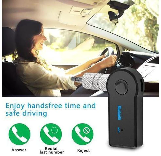 Alt view image 3 of 6 - 2 in 1 Wireless Bluetooth 5.0 Receiver Transmitter Adapter 3.5mm Jack For Car Music Audio Aux A2dp Headphone Reciever Handsfree
