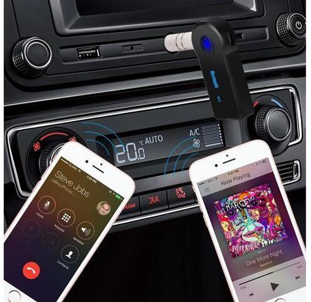 Alt view image 5 of 6 - 2 in 1 Wireless Bluetooth 5.0 Receiver Transmitter Adapter 3.5mm Jack For Car Music Audio Aux A2dp Headphone Reciever Handsfree