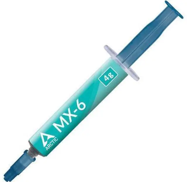 Main image of ARCTIC MX-6 (4 g) - Ultimate Performance Thermal Paste for CPU, Consoles, Graphics Cards, laptops, Very high Thermal Conductivity, Long Durability, Non-Conductive, CPU Thermal Paste