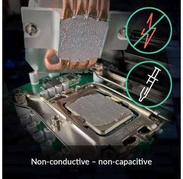 Alt view image 6 of 7 - ARCTIC MX-6 (4 g) - Ultimate Performance Thermal Paste for CPU, Consoles, Graphics Cards, laptops, Very high Thermal Conductivity, Long Durability, Non-Conductive, CPU Thermal Paste