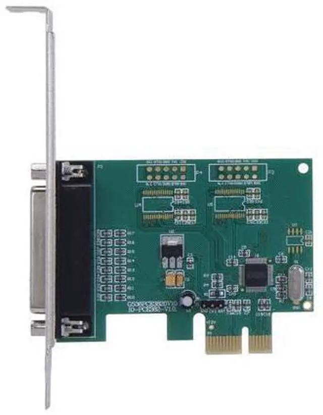 Alt view image 3 of 5 - SYBA SI-PEX10010 Parallel 1 Port PCI-e Controller Card with Full & Low Profile Brackets, WCH382L Chipset