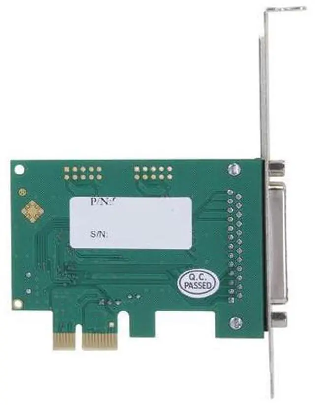 Alt view image 4 of 5 - SYBA SI-PEX10010 Parallel 1 Port PCI-e Controller Card with Full & Low Profile Brackets, WCH382L Chipset