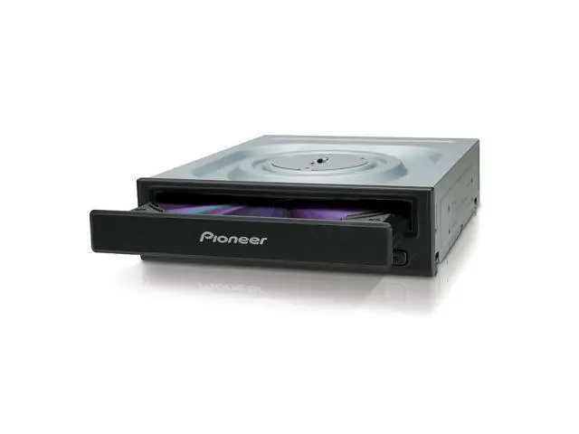 Alt view image 3 of 4 - Pioneer DVR-S21WBK Black 24x SATA Internal CD/DVD/RW DL DVD Writer Drive Burner