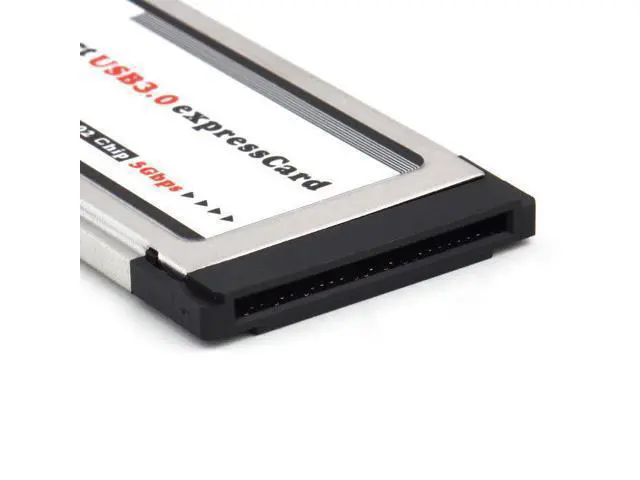 Alt view image 4 of 7 - 34mm Express Card Expresscard to 2 Port USB 3.0 Adapter for Laptop NEC Chip