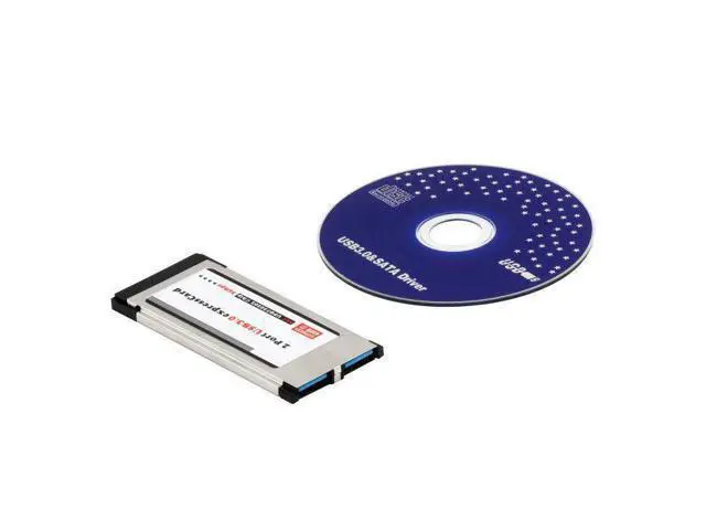 Alt view image 6 of 7 - 34mm Express Card Expresscard to 2 Port USB 3.0 Adapter for Laptop NEC Chip