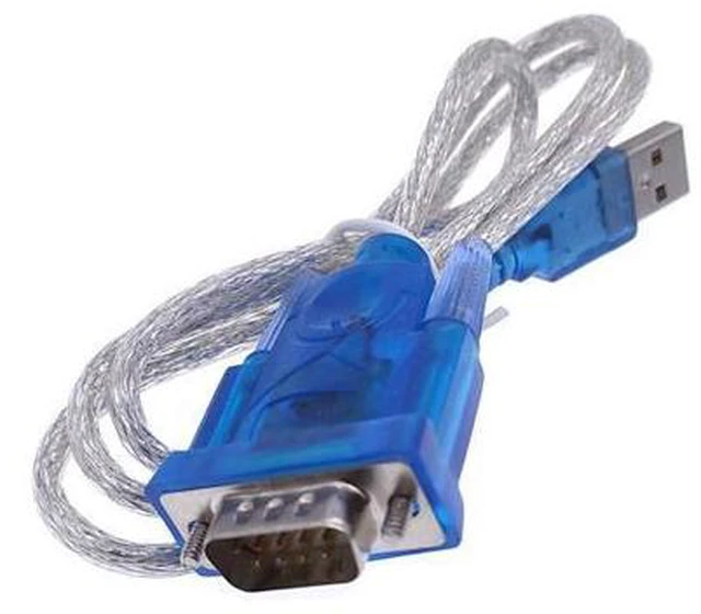Alt view image 3 of 3 - 2Pcs CH340 USB to RS232 Serial Port 9 Pin DB9 Cable Serial COM Port Adapter Convertor Support Windows 7 Total Length 80cm