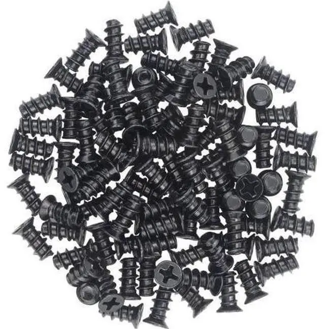 Alt view image 7 of 7 - DIXSG M5x10 Black Zinc Computer Case Fan Screws, Computer Cooling Fan Mount Screws, Mounting PC Case Fan Screws, 50 PCS
