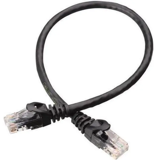 Alt view image 2 of 4 - Cable Matters 10-Pack Snagless Short Cat6 Ethernet Cable (Cat6 Cable, Cat 6 Cable) in Black 1 ft