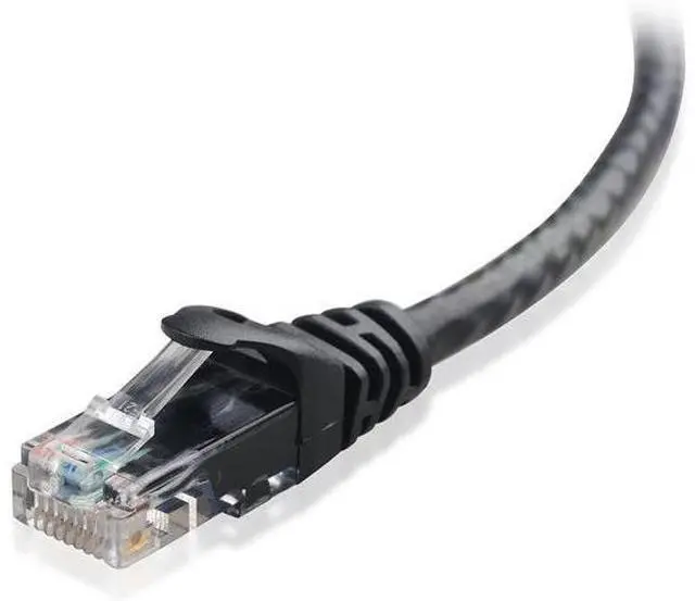 Alt view image 3 of 4 - Cable Matters 10-Pack Snagless Short Cat6 Ethernet Cable (Cat6 Cable, Cat 6 Cable) in Black 1 ft