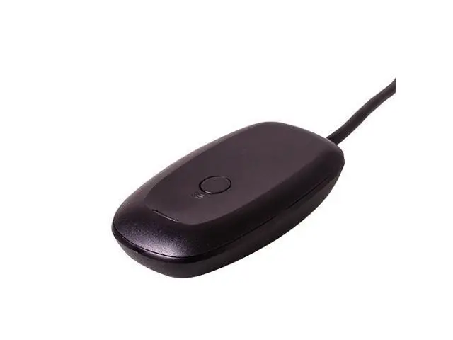 Alt view image 3 of 4 - Xbox 360 Wireless Receiver (Black) - USB 2.0 Game Adapter for PC Computer Gaming and Steam Platforms Compatible with Xbox 360 Controllers