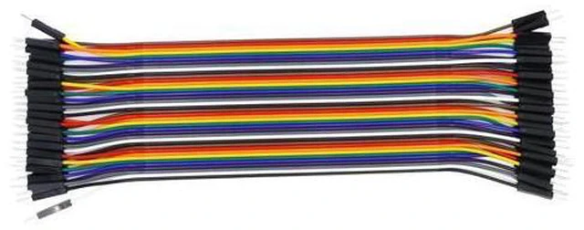 Alt view image 2 of 6 - Dupont Line 20CM 40Pin Male to Male + Male to Female and Female to Female Jumper Wire Dupont Cable for Arduino DIY KIT(20C female to female)