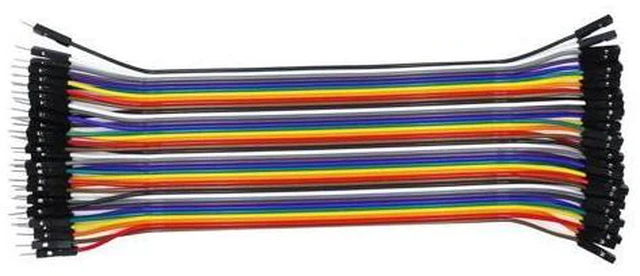 Alt view image 6 of 6 - Dupont Line 20CM 40Pin Male to Male + Male to Female and Female to Female Jumper Wire Dupont Cable for Arduino DIY KIT(20C female to female)